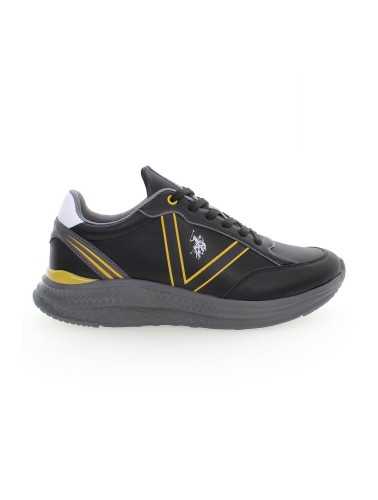 US POLO BEST PRICE BLACK MEN'S SPORTS SHOES