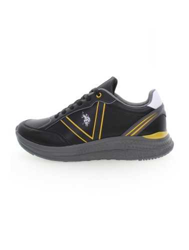 US POLO BEST PRICE BLACK MEN'S SPORTS SHOES