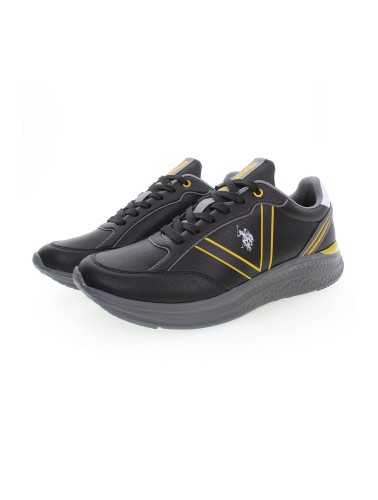 US POLO BEST PRICE BLACK MEN'S SPORTS SHOES