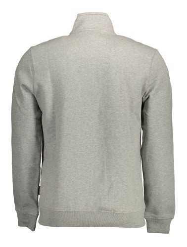 NAPAPIJRI SWEATSHIRT WITH ZIP MAN GRAY