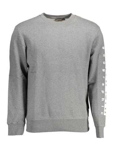 NAPAPIJRI SWEATSHIRT WITHOUT ZIP MAN GRAY