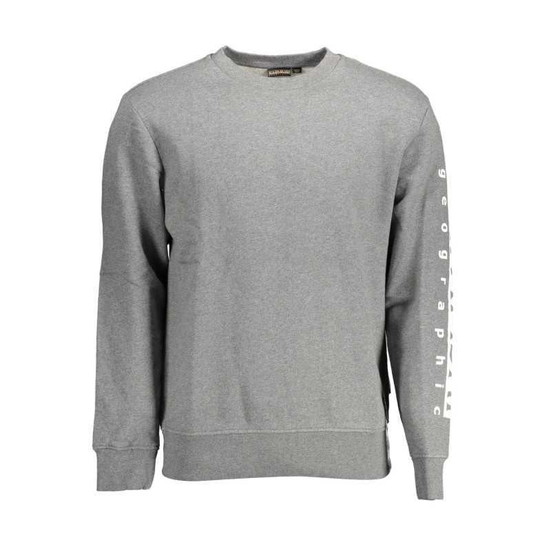 NAPAPIJRI SWEATSHIRT WITHOUT ZIP MAN GRAY