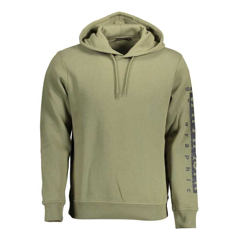 NAPAPIJRI SWEATSHIRT WITHOUT ZIP MAN GREEN