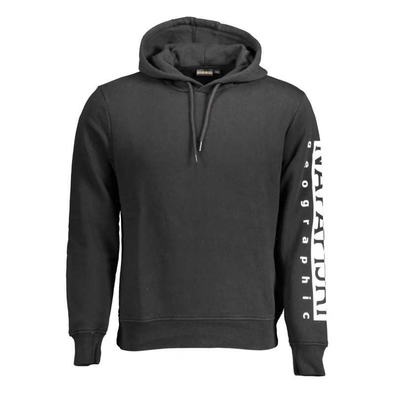 NAPAPIJRI SWEATSHIRT WITHOUT ZIP MAN BLACK