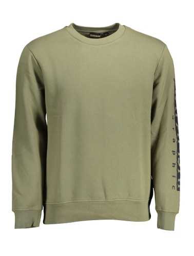 NAPAPIJRI SWEATSHIRT WITHOUT ZIP MAN GREEN