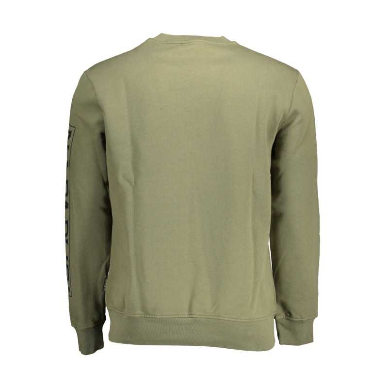 NAPAPIJRI SWEATSHIRT WITHOUT ZIP MAN GREEN