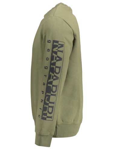 NAPAPIJRI SWEATSHIRT WITHOUT ZIP MAN GREEN