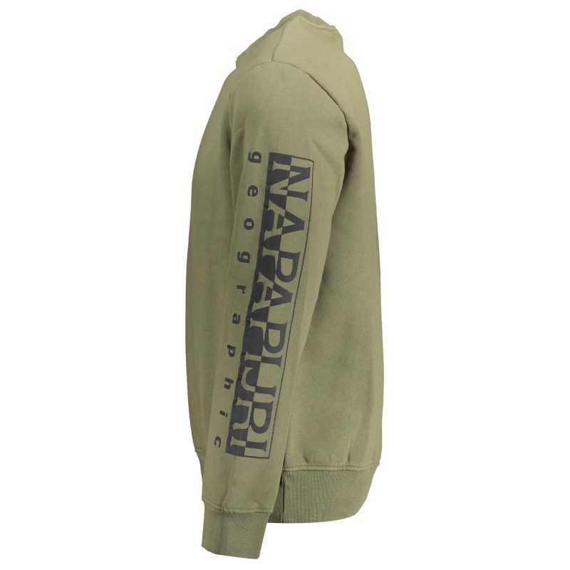 NAPAPIJRI SWEATSHIRT WITHOUT ZIP MAN GREEN