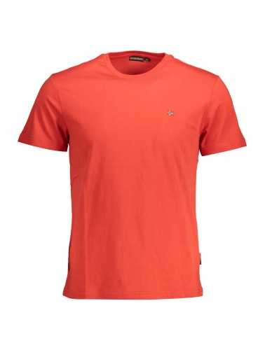 NAPAPIJRI T-SHIRT MANICHE CORTE UOMO ROSSO