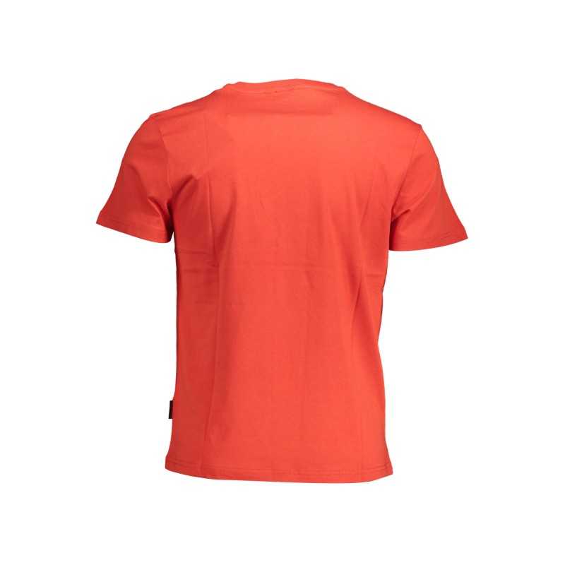 NAPAPIJRI MEN'S SHORT SLEEVE T-SHIRT RED