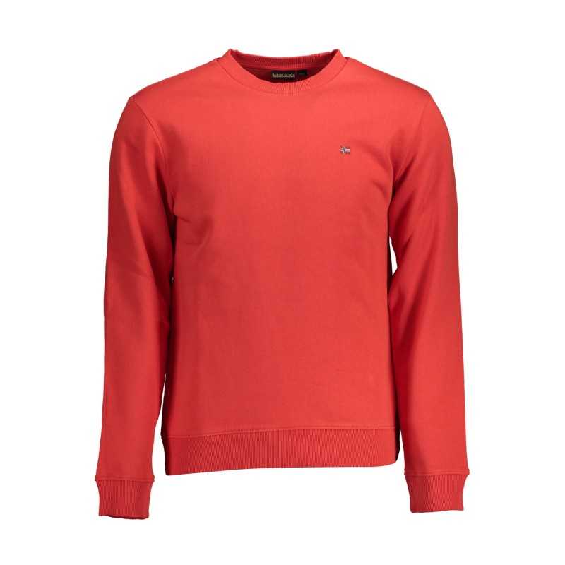 NAPAPIJRI SWEATSHIRT WITHOUT ZIP MAN RED