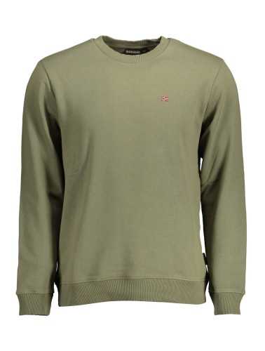 NAPAPIJRI SWEATSHIRT WITHOUT ZIP MAN GREEN