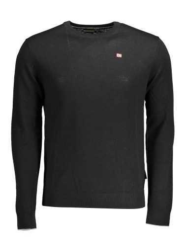 NAPAPIJRI MEN'S BLACK SWEATER