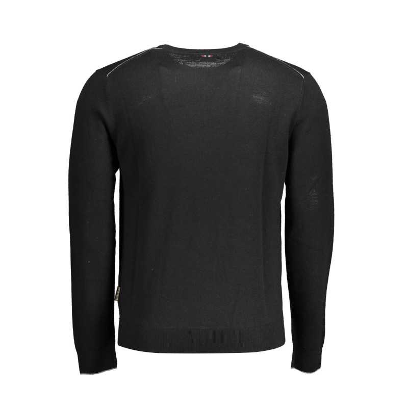 NAPAPIJRI MEN'S BLACK SWEATER