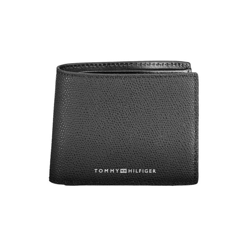 TOMMY HILFIGER BLACK MEN'S WALLET