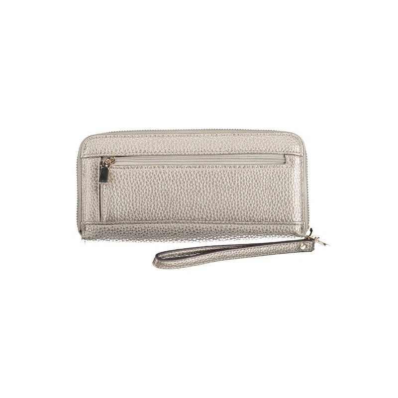 GUESS JEANS WOMEN'S WALLET SILVER