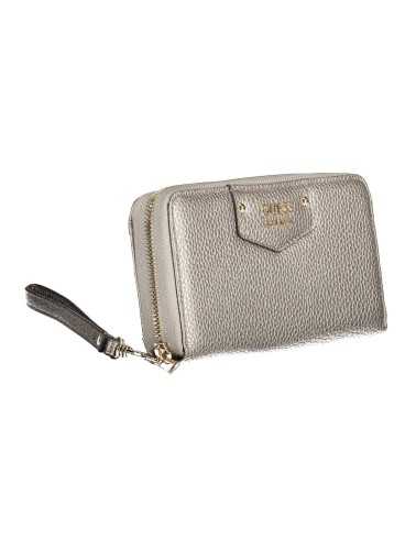 GUESS JEANS WOMEN'S WALLET SILVER