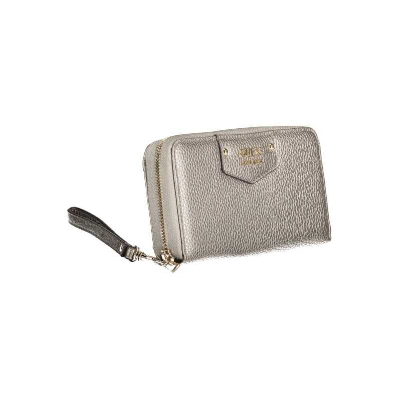 GUESS JEANS WOMEN'S WALLET SILVER