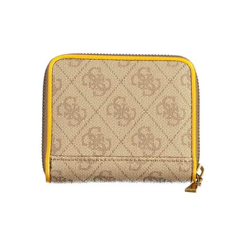 GUESS JEANS WOMEN'S YELLOW WALLET