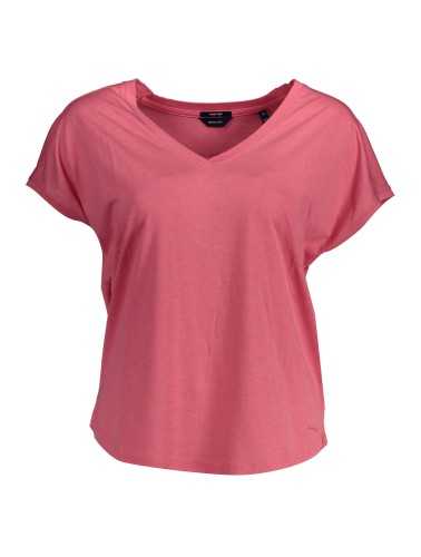 GANT T-SHIRT MANICHE CORTE DONNA ROSA