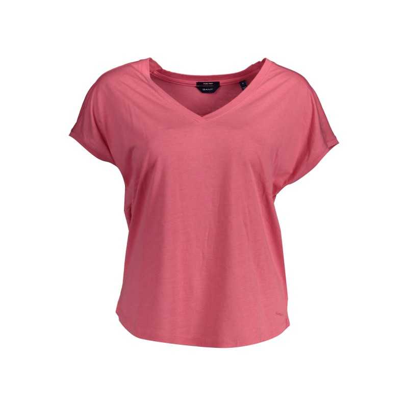 GANT T-SHIRT MANICHE CORTE DONNA ROSA