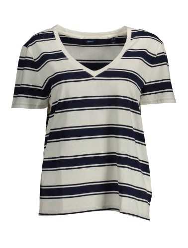 GANT T-SHIRT MANICHE CORTE DONNA BIANCO