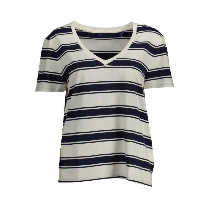 GANT WOMEN'S SHORT SLEEVE T-SHIRT WHITE