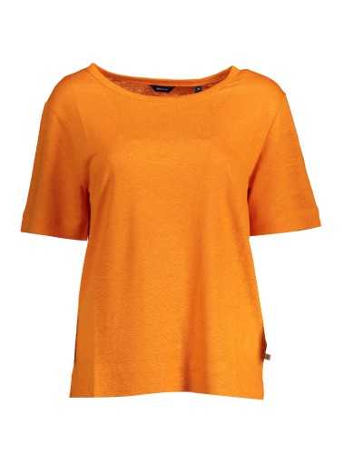 GANT WOMEN'S SHORT SLEEVE T-SHIRT ORANGE