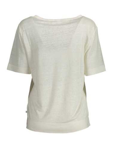 GANT T-SHIRT MANICHE CORTE DONNA BIANCO