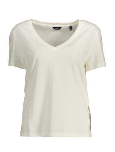 GANT T-SHIRT MANICHE CORTE DONNA BIANCO