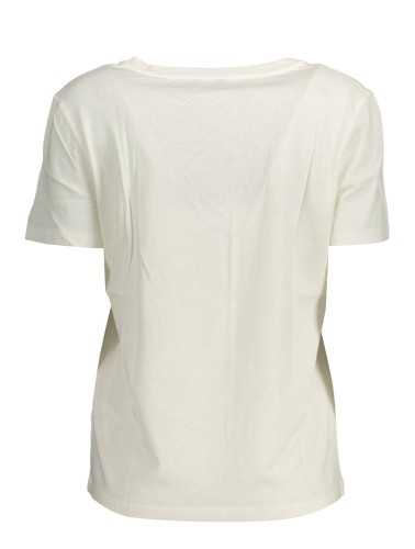 GANT T-SHIRT MANICHE CORTE DONNA BIANCO