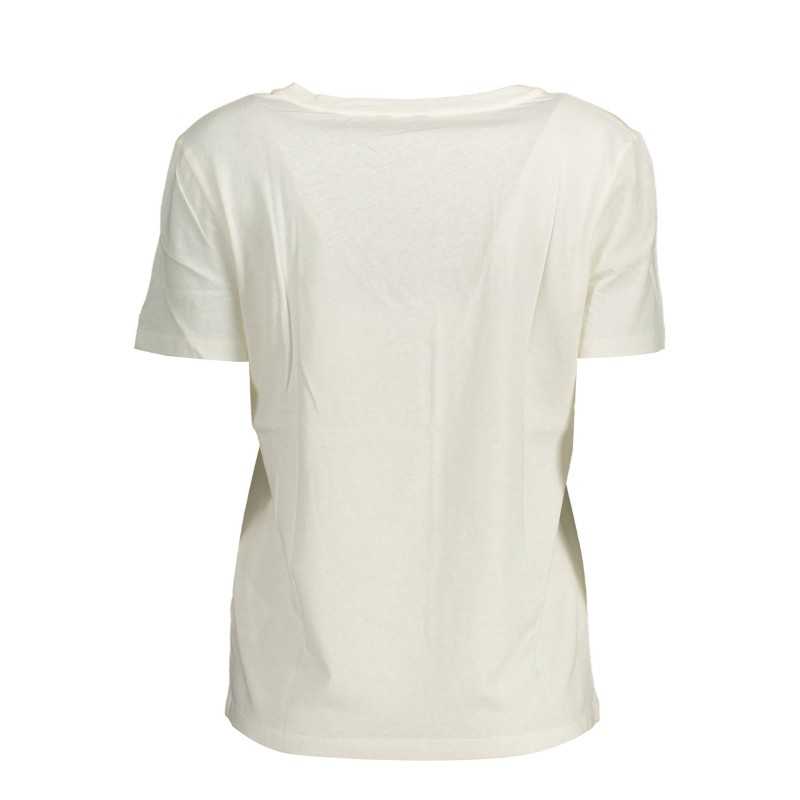 GANT T-SHIRT MANICHE CORTE DONNA BIANCO