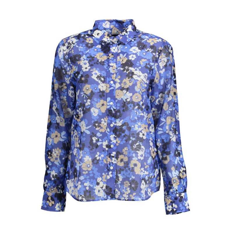 GANT WOMEN'S LONG SLEEVE SHIRT BLUE