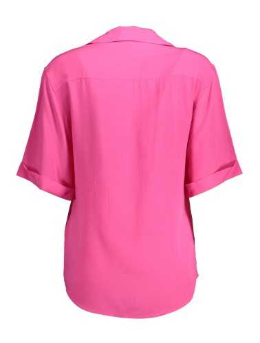 GANT WOMEN'S SHORT SLEEVE SHIRT PINK