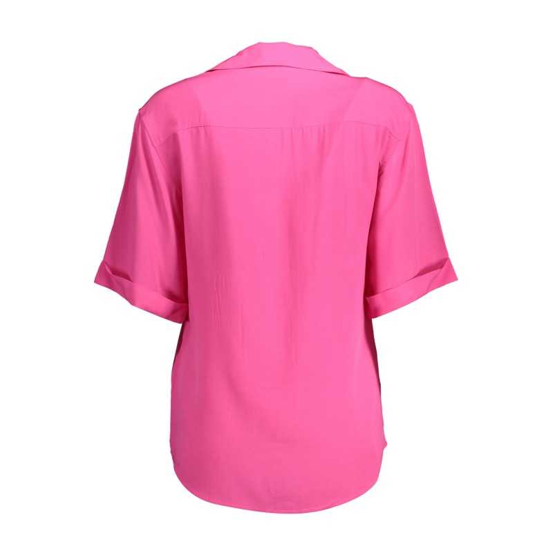 GANT WOMEN'S SHORT SLEEVE SHIRT PINK