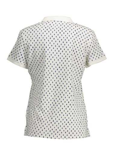 GANT POLO MANICHE CORTE DONNA BIANCO