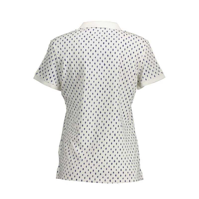 GANT POLO MANICHE CORTE DONNA BIANCO