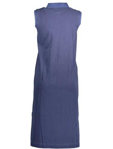 GANT SHORT DRESS WOMAN BLUE