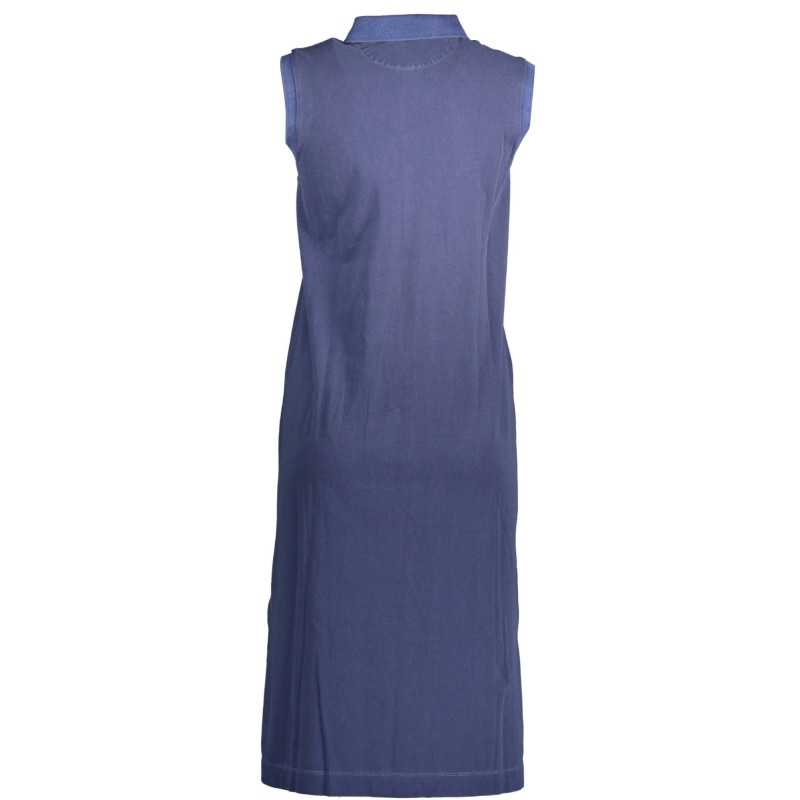 GANT SHORT DRESS WOMAN BLUE