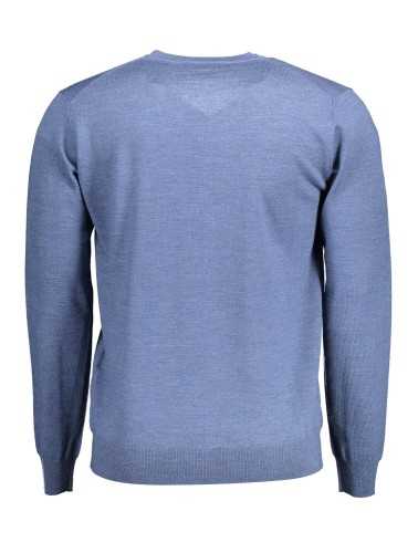 HARMONT & BLAINE MEN'S BLUE SWEATER