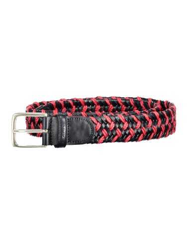 GANT MEN'S RED LEATHER BELT