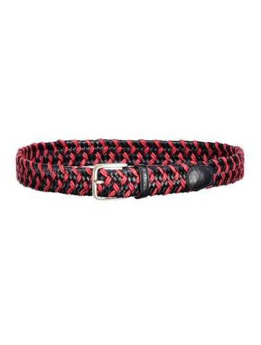 GANT MEN'S RED LEATHER BELT