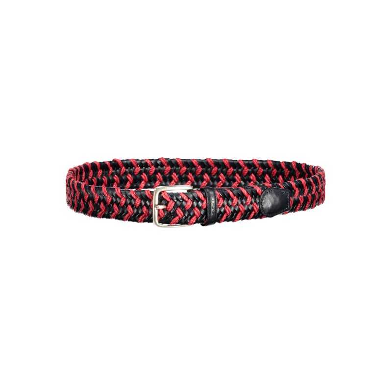 GANT MEN'S RED LEATHER BELT