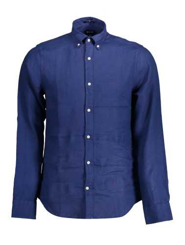 GANT MEN'S BLUE LONG SLEEVE SHIRT