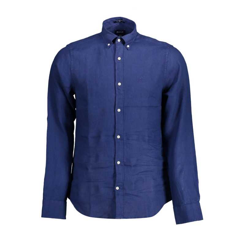 GANT MEN'S BLUE LONG SLEEVE SHIRT