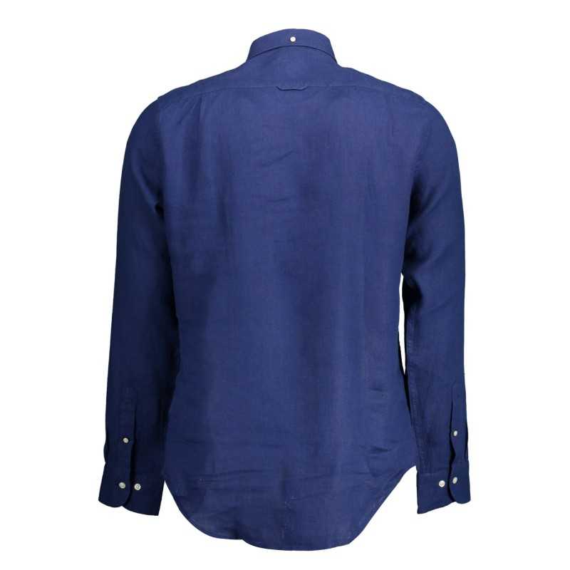 GANT MEN'S BLUE LONG SLEEVE SHIRT