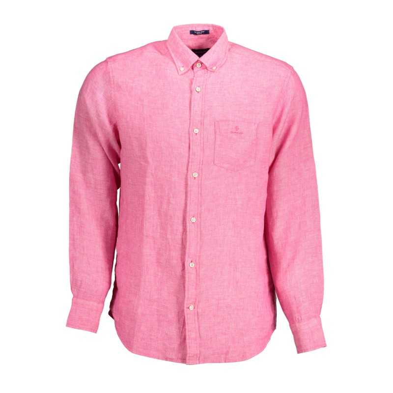 GANT CAMICIA MANICHE LUNGHE UOMO ROSA