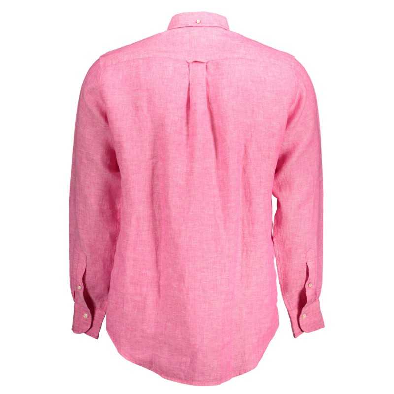 GANT CAMICIA MANICHE LUNGHE UOMO ROSA