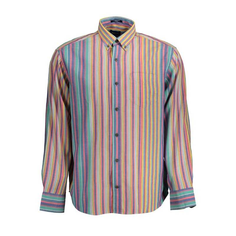 GANT CAMICIA MANICHE LUNGHE UOMO AZZURRO