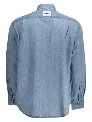 GANT CAMICIA MANICHE LUNGHE UOMO AZZURRO